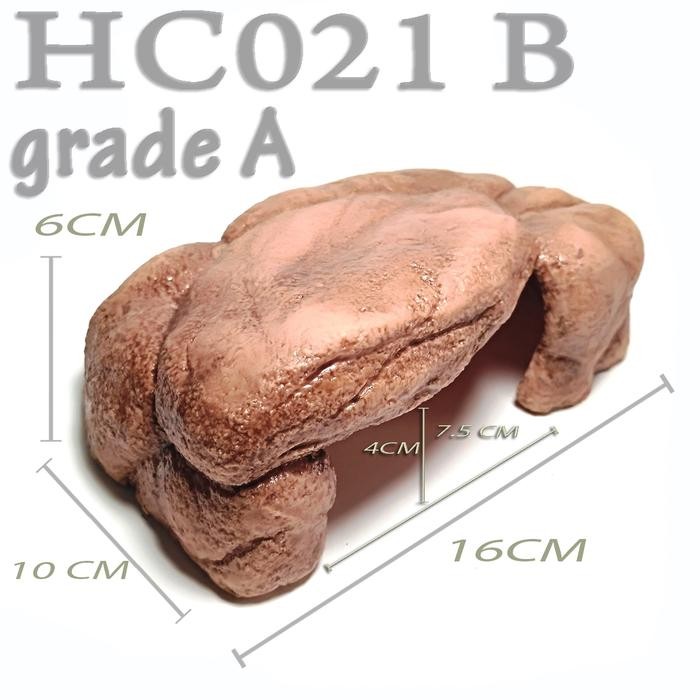 HC021A HIDING CAVETEMPAT BERSEMBUNYI HEWAN REPTILE GECKO TARANTULA ULA