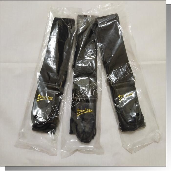 Terlaris Tali Gitar Guitar Strap Hitam Simpel Deviser Black SALE