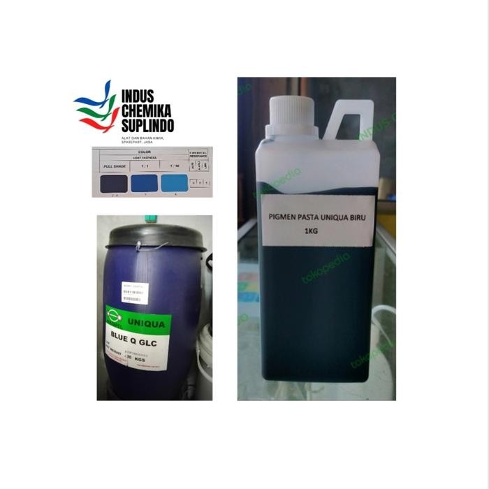 Ready pigment pasta uniqua biru