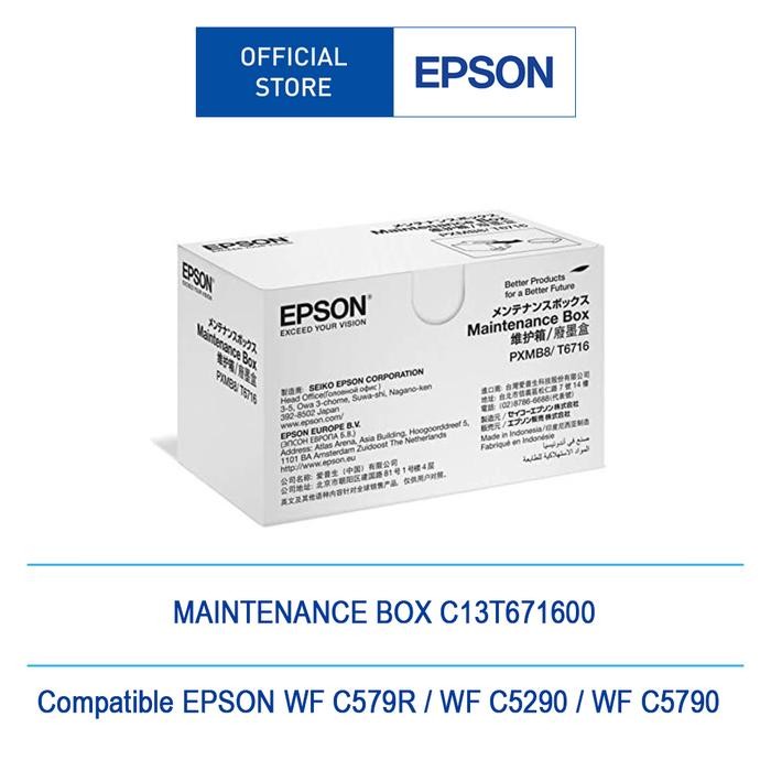Maintenance Box Epson T6716 for WF-C579R,WF-C5290R,WF-C579R C13T671600