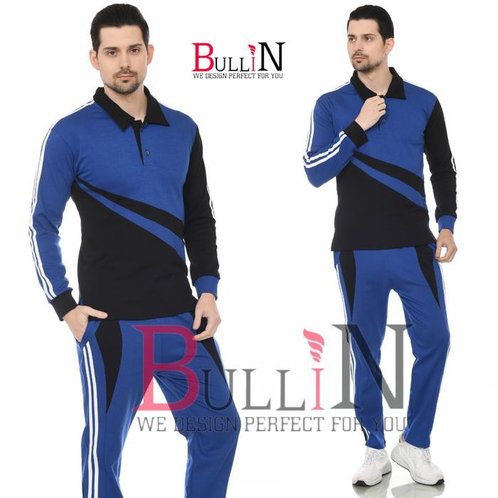 setia BULLIN Training Cowok Risyad Standar Dan Jumbo / Setelan Senam Risyad Cowok