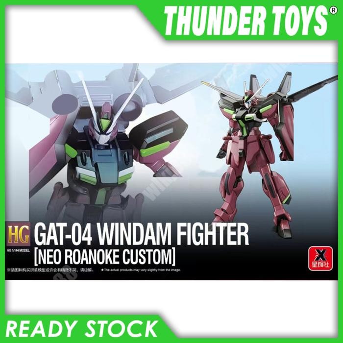 Pilihan- Hgce Windam Neo Roanoke Custom With Support 1/144 Hg Windam Xf-323N