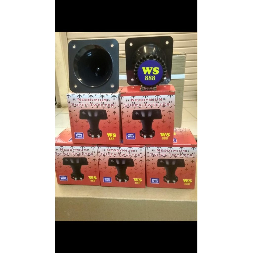 Neodymium Super Tweeter WS 888 waterproof/ tahan air