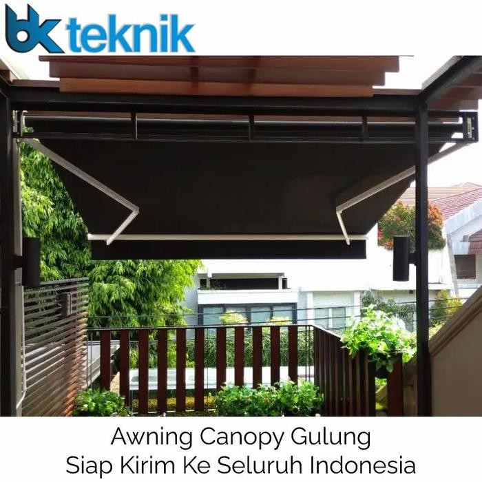 NEW NEW NEW Kanopi Gulung Awning Kanopi Gulung Kanopi Lipat Bahan Premium Berkualitas