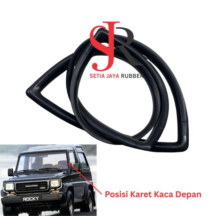 Yok Di Co. Karet Kaca Depan Mobil Daihatsu Taft Gt Rocky Hiline Taft F70