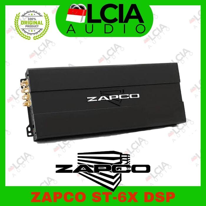 Ready ZAPCO ST-6X DSP (ADSP AMPLI class AB WITH PROCESSOR)