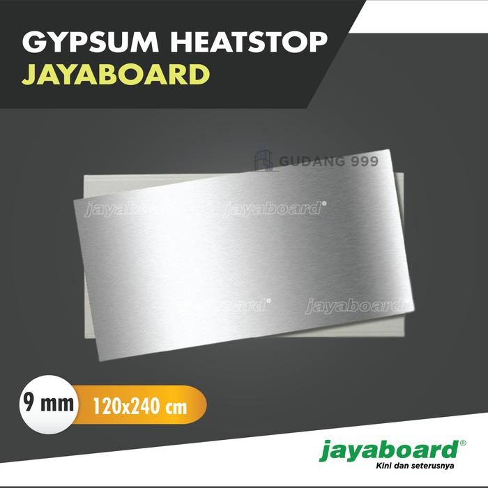 Gipsum Heatstop 9mm / Gypsum Heatstop / Gipsum Anti Panas / Jaya Board