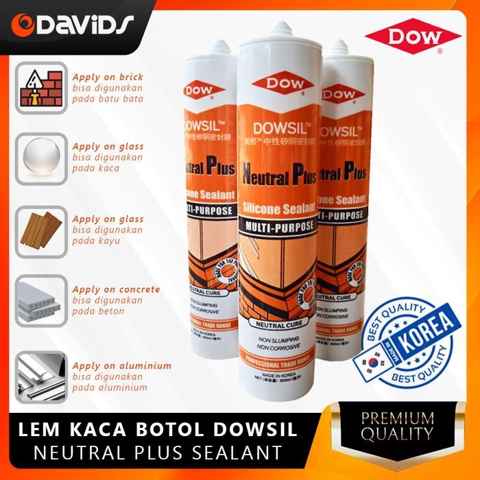 Lem Kaca Akuarium Sealant Aquarium Sealent Silent Mobil Dowsil Netral