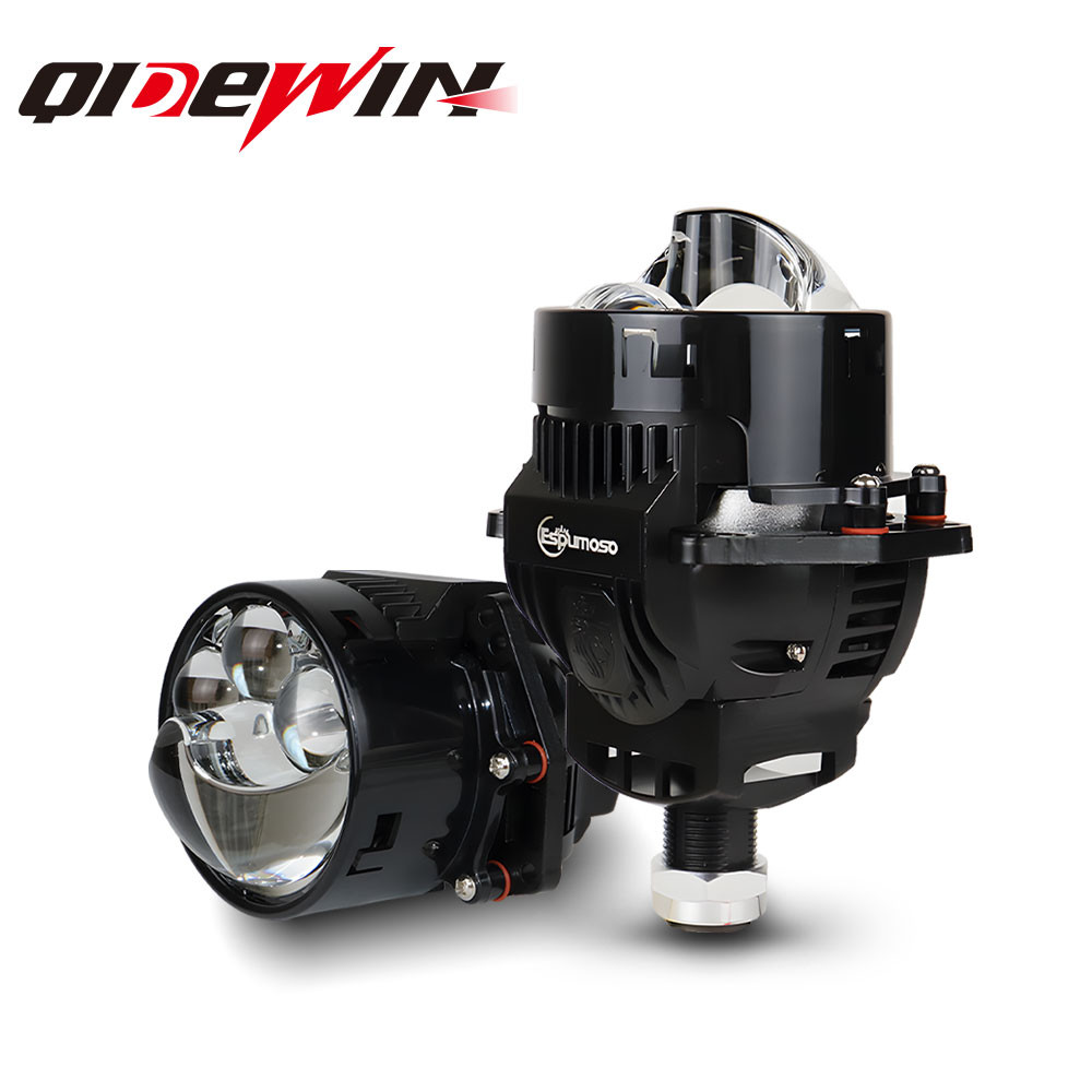 3 Inch Bi LED Projector Headlights Lenses for Hella LED Lights Projector 120W 40000LM Diode Headlamp