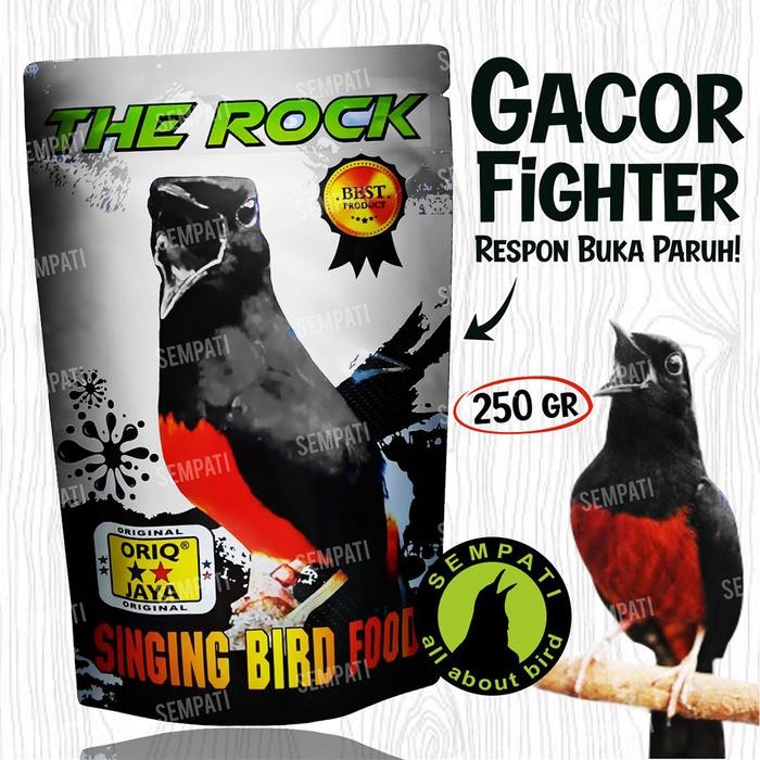 ces0- Sempati Pakan Burung Murai Kacer The Rock Oriq Jaya Fighter