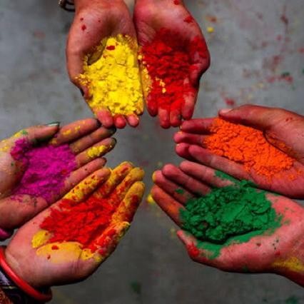62eh- Holy Powder / Bubuk Warna / Festival Color / Holi Powder / Color Run