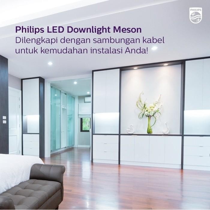 Lampu Led Downlight Philips Meson 9 W Watt 4 Inch Pack Isi 4