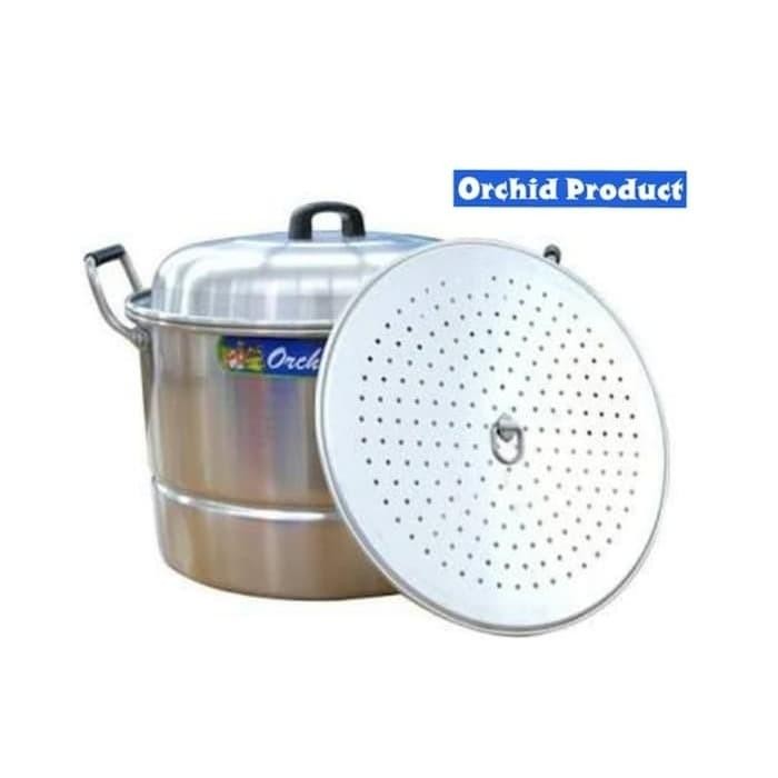 Orchid Panci Serbaguna 60 Cm 60Cm Steamer / Langseng / Dandang Alumunium