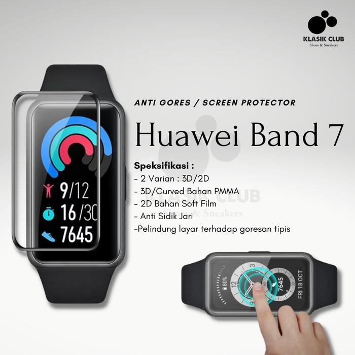 Anti Gores Huawei Band 7 3D Curved Screen Protector Huawei Band 7