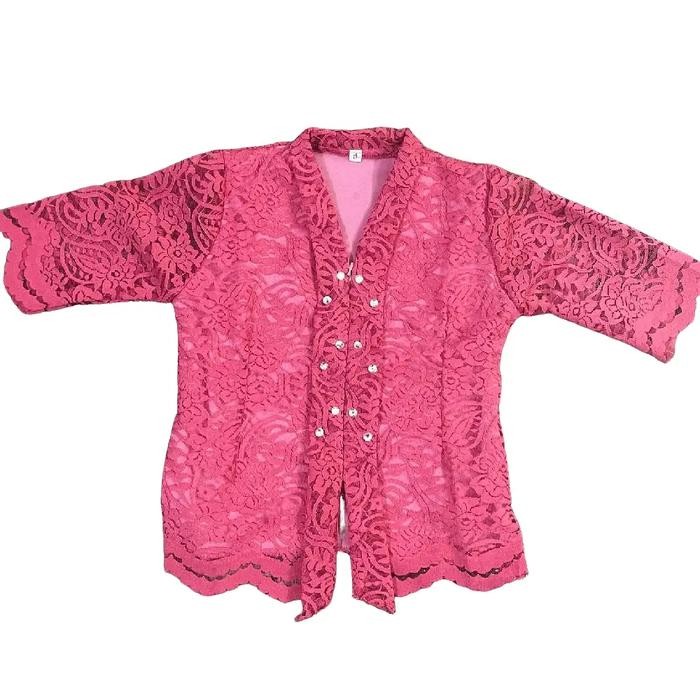 ORIGINAL Blouse kebaya kartini anak perempuan lucu usia 3-10 tahun//kebaya anak modern Baju Fashion
