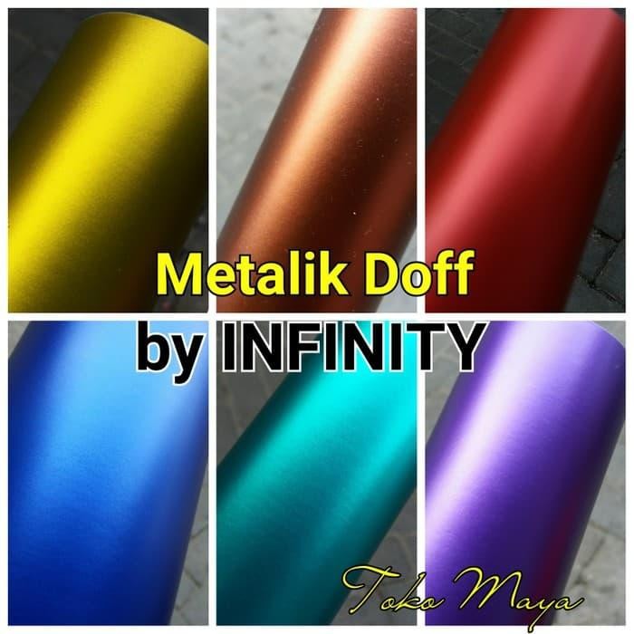 Stiker / Skotlet Metalik Doff INFINITY