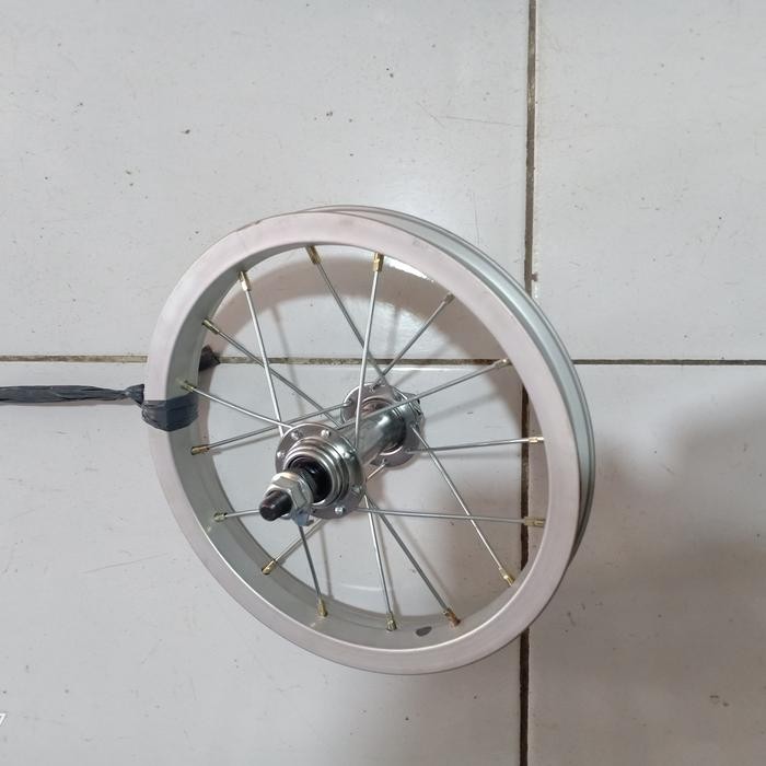 Terlaris wheelset sepeda 12 velg 12 inchi velg depan dan belakang SALE