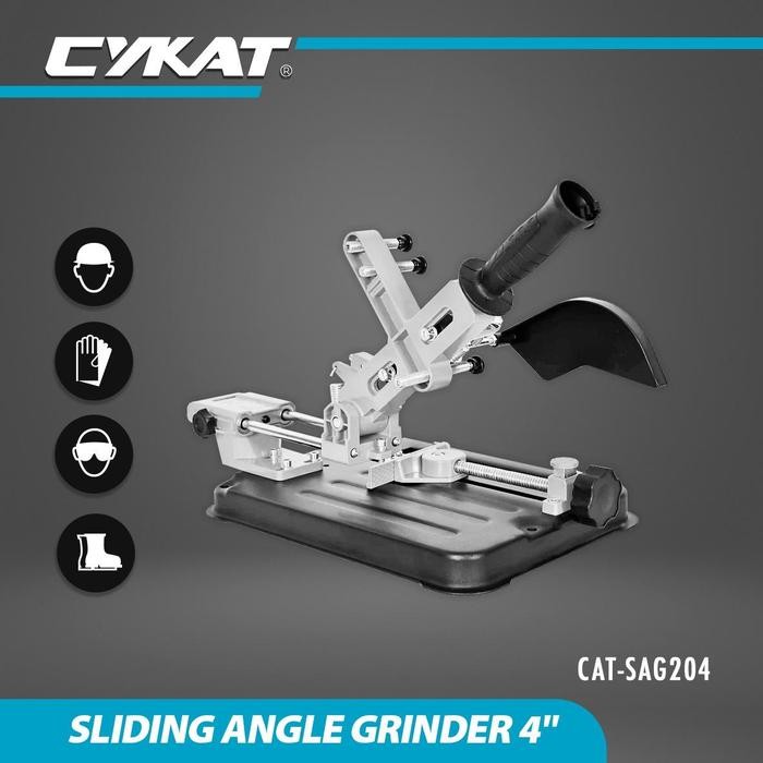Cykat Stand Gerinda Sliding Dudukan Gerinda 4 Inch - Sliding Angle Grinder 4" - Dudukan Gerinda