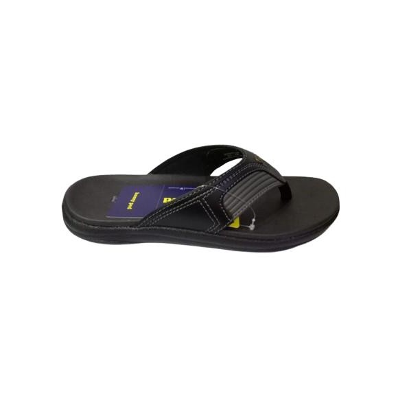 Sandal Japit Dewasa Homyped Quantum 01 Hitam Size 39 - 43 Sendal Pria Jepit