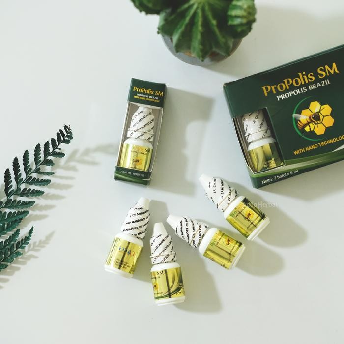54t4- Propolis Sm Untuk Benjolan Leher Badan Tangan Gondok Kelenjar Getah Bening Ganglion