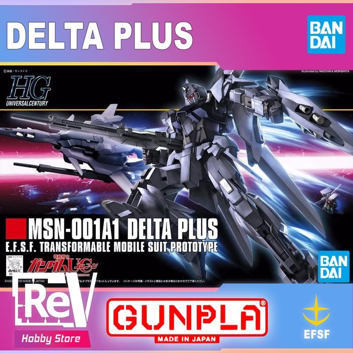 HG DELTA PLUS GUNDAM HIGH GRADE BANDAI 1/144