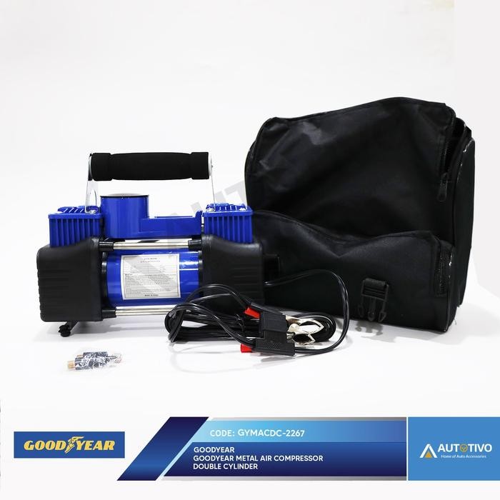 4jg2- Goodyear Double Cylinder Air Compressor Pompa Ban Angin