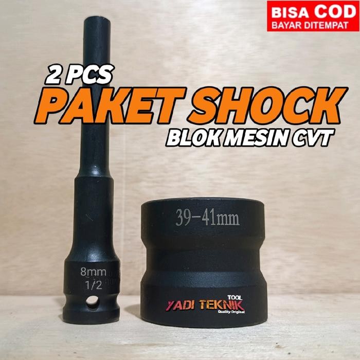 BERKUALITAS XAPR Mata shock CVT 39X41 Mata shock panjang 8mm 1/2 inch segi enam yadi teknik