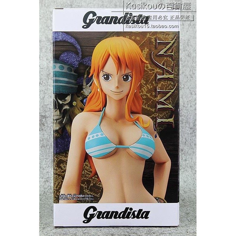 One Piece Figures Nami Grandista Lady ROS Anime Sexy Beauty Model Toys
