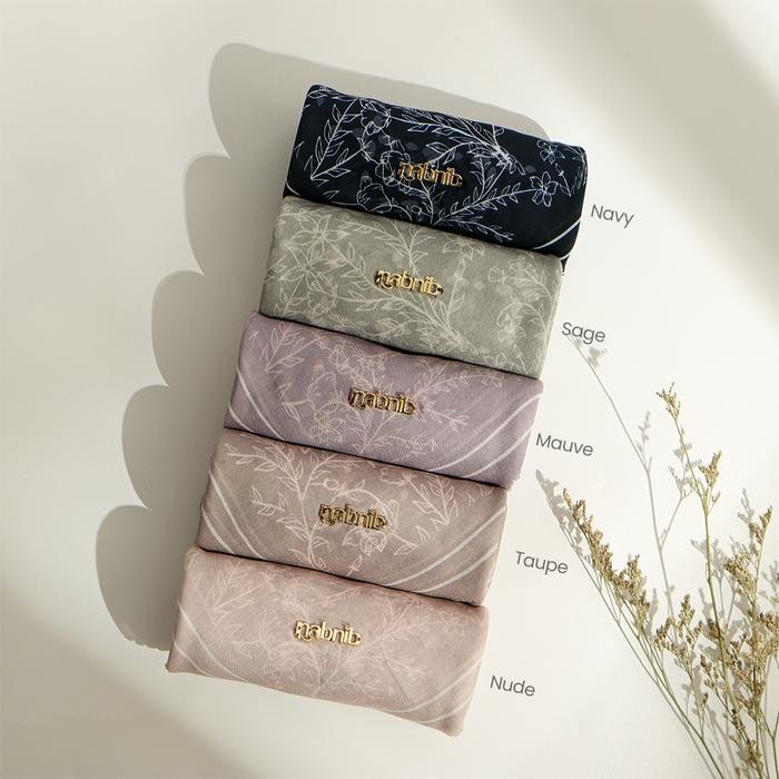 mcgz- Nabnib - Fleur Hijab Square Voal Ultrafine
