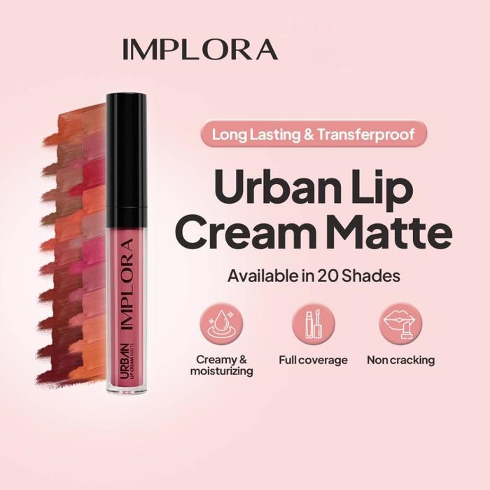 PROMO Grosir Implora Urban Lip Cream - Lipstik