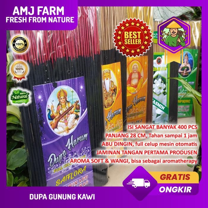 1 kg Dupa / Hio Wangi Full Celup Abu Dingin ASLI Gunung Kawi Jasmine Cendana Cempiring Saiflora