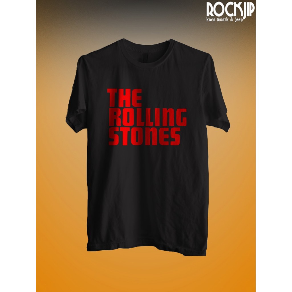 Pesan Kaos Baju Distro Musik Band Rock Punk Indie Metal Pria Wanita Original Second Rolling Stones J