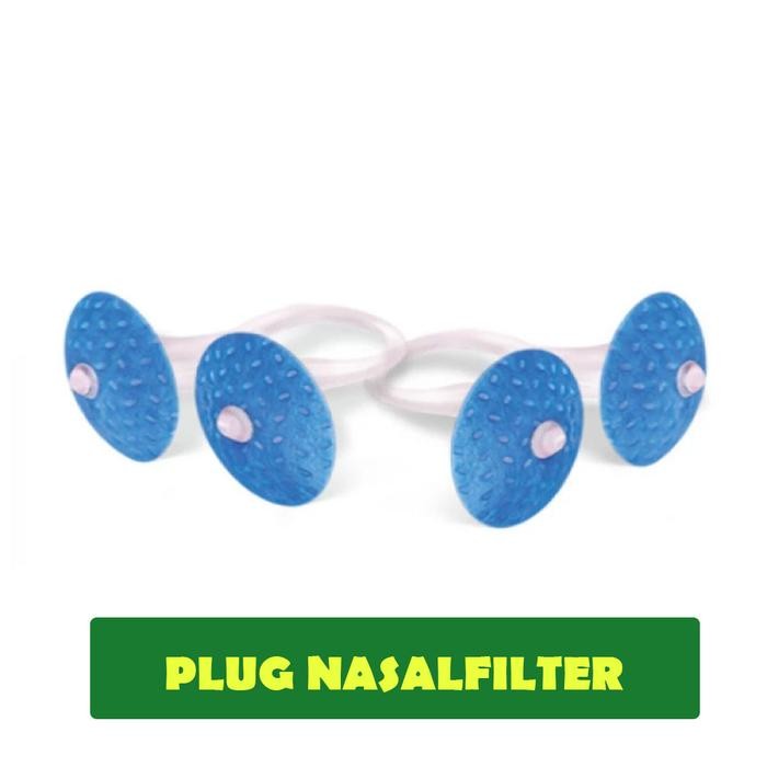 KJB Plug Nasal Filter Hidung 3 Lapis Isi 2 Masker Hidung 3 Ply Penyaring