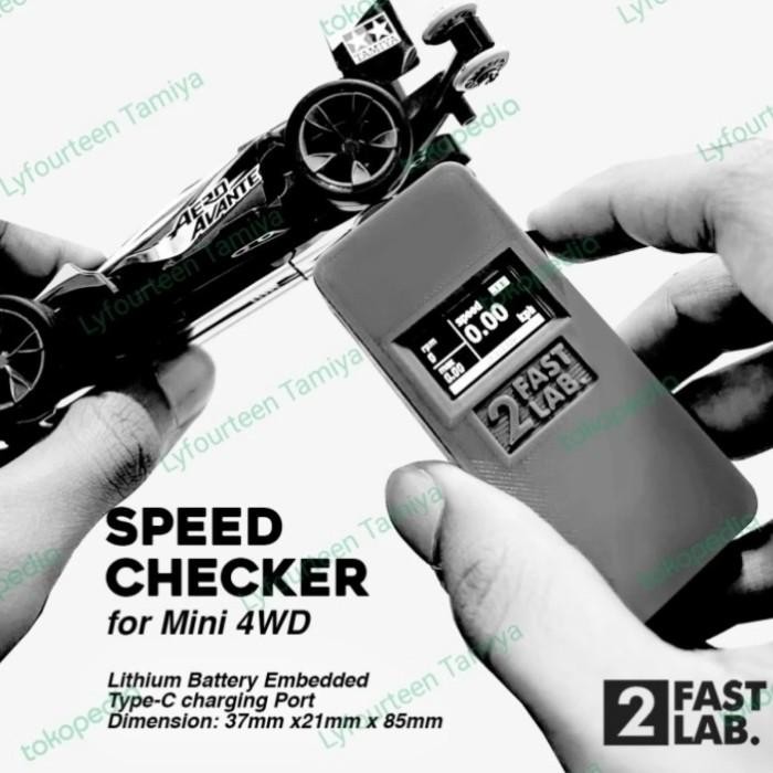 SALE 2 Fast Lab Speed Checker for Mini 4WD (New Varian)
