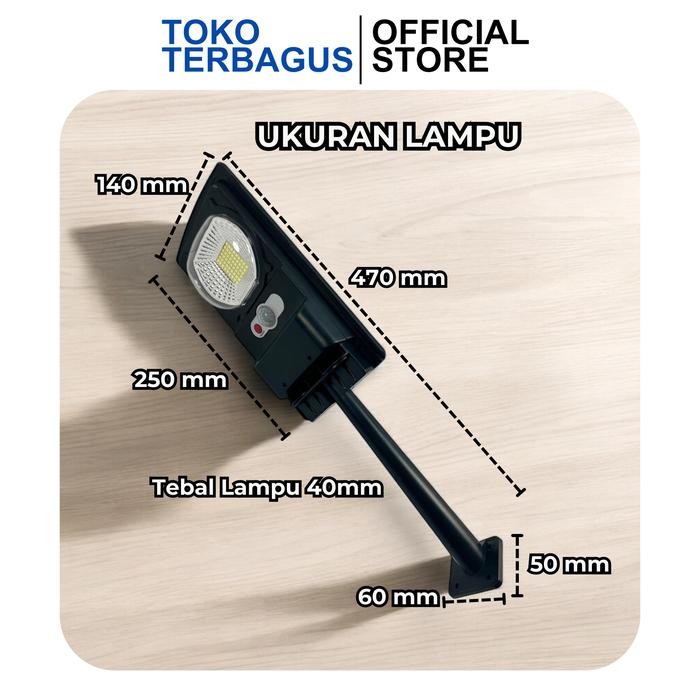 2n3v- Cod Lampu Tenaga Surya 100Watt Solar Cell Solar Panel Waterproof