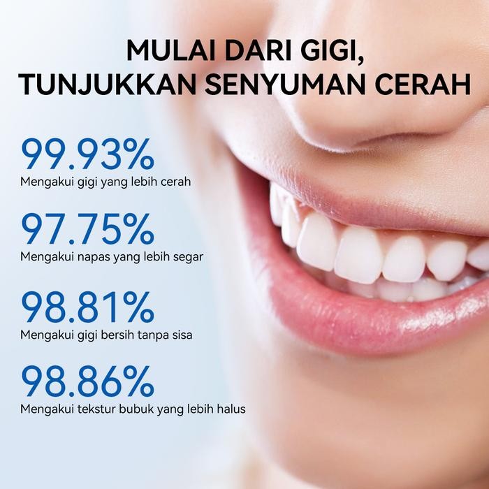 56h9- [Hot] [Official] [Gigi Putih]Breylee Teeth Whitening Powder 55Gr [1Pcs/2Pcs]Whitening