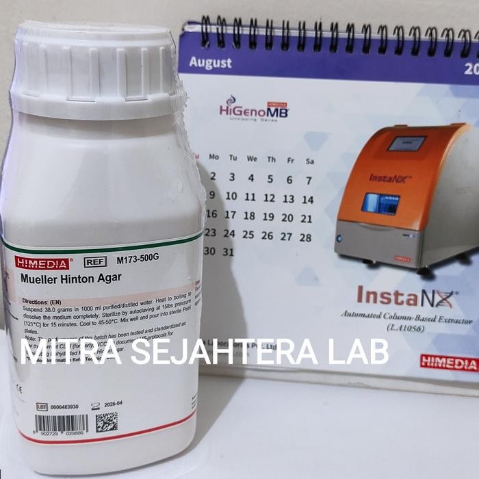 KirimInstan- Mueller Hinton Agar Himedia 500 Gram M173 / Mha M173-500G