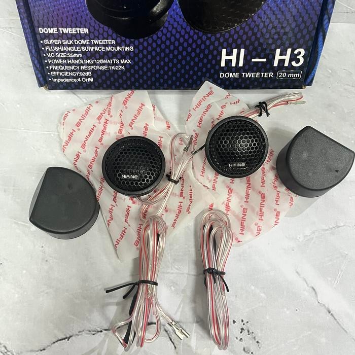 Tweeter Hifine HI H3 tweeter mobil ORIGINAL