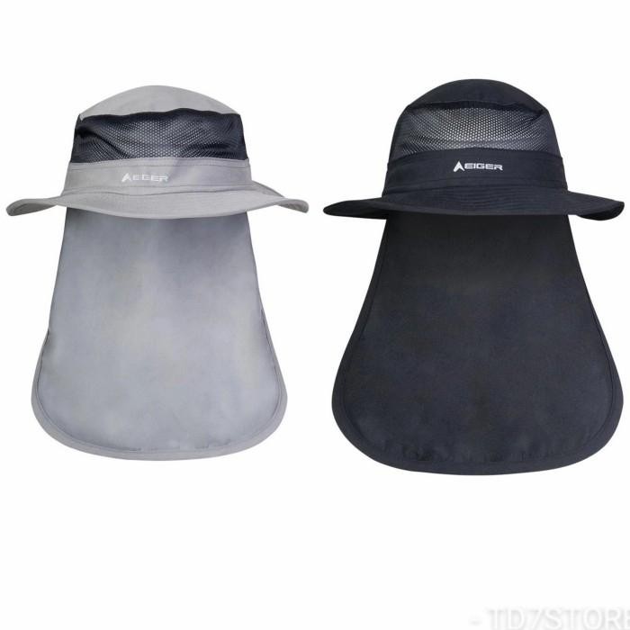 aayk- Topi Rimba Eiger Micro Fish Hat Topi Mancing - Original