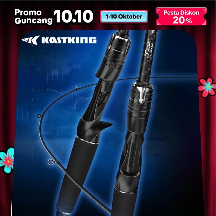 [OFFICIAL] KASTKING Spartacus II Joran Pancing Rod 1.98M Spinning Baitcasting Lure Rod 2 Sections