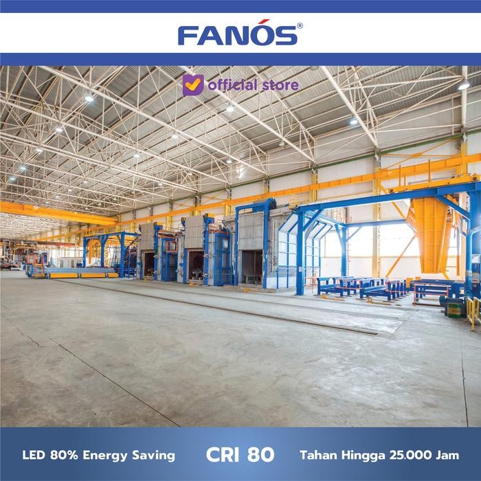 33i3- Fanos Turbo 35 Watt Lampu Led T Bulb Putih Bergaransi