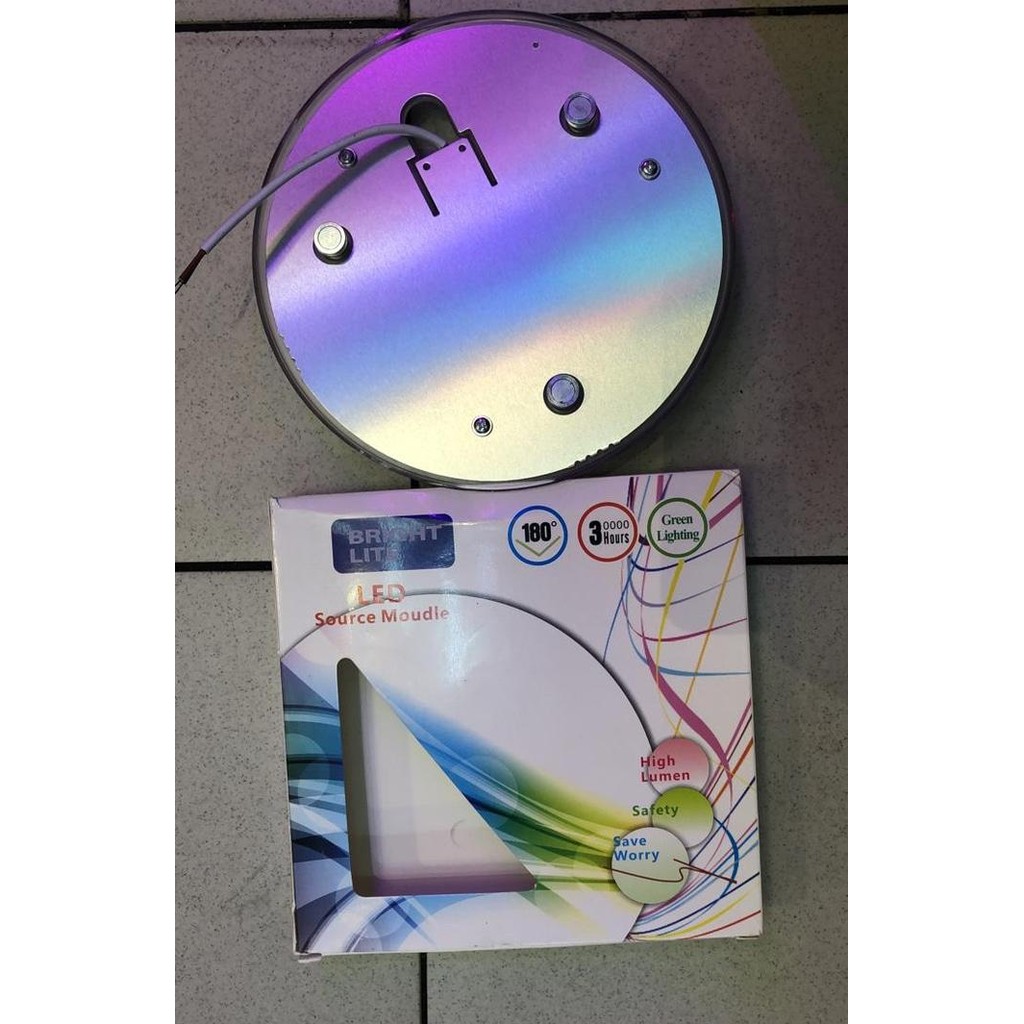 iqea- Lampu Tl Ring Bulat Led 24 Watt 2 Warna