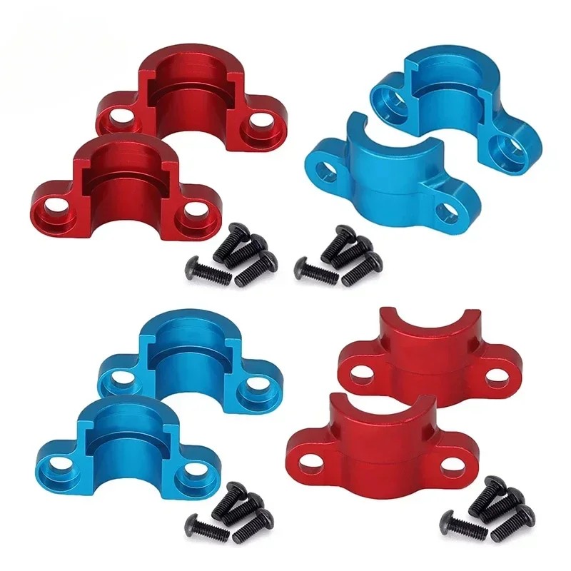 2Pcs Metal Central Drive Shaft Cover Dogbone Fixed Mount For Tamiya Tt02 Tt-02 1/10 Rc Car Upgrade