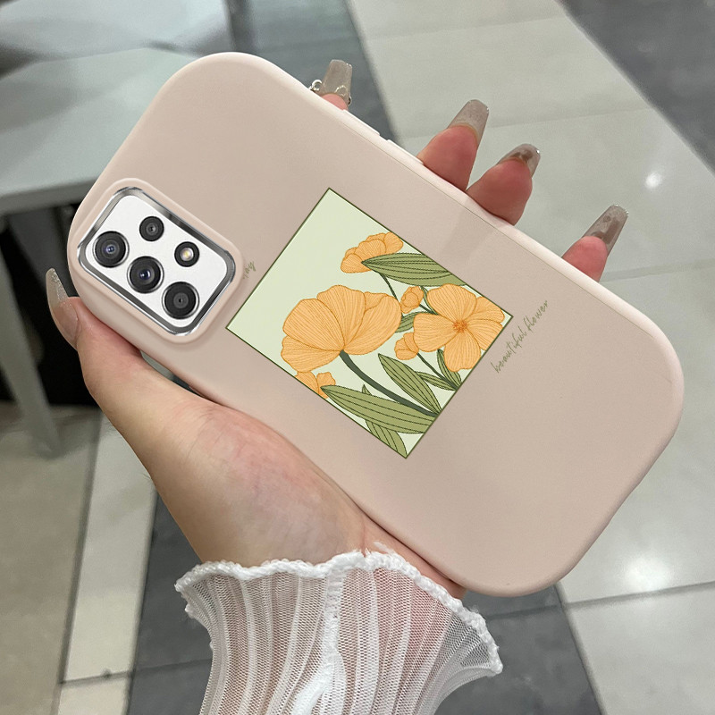 Casing Hp Untuk Samsung Galaxy A52 4G A52 5G A52s 5G A51 M40s Case New Kesing cover Cesing bulat gem