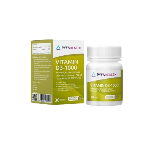 Pyfahealth Vitamin D3-1000