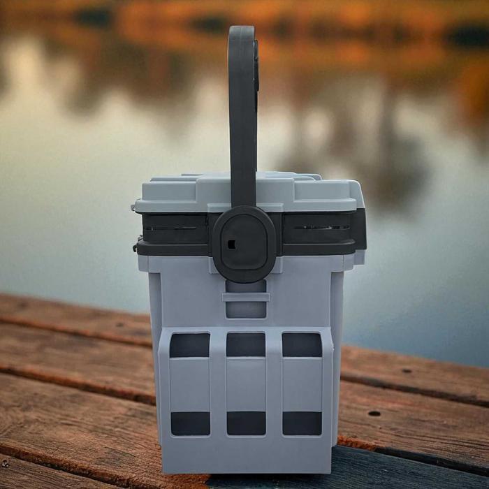 KOTAK PERKAKAS PANCING FISHING TACKLE BOX DOUBLE LAYER