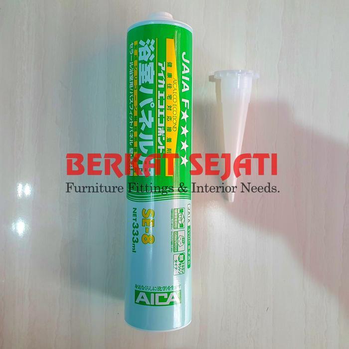 Lem Aica Cerarl Adhesives Se-8 Toughtop Eco Bond Lem No More Nails Silicone Resin Sealant