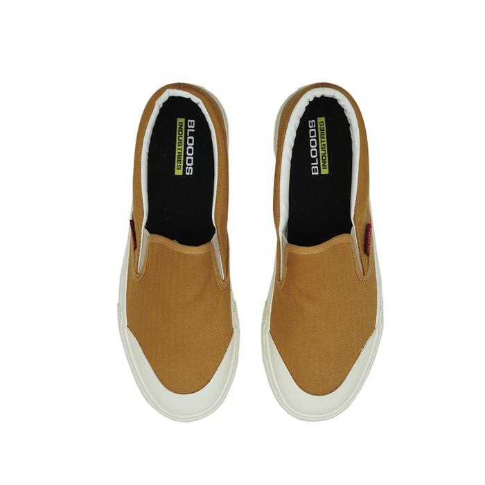 Bloods Shoes Sepatu Sneaker Slip On Keith 04 Brown Terlaris