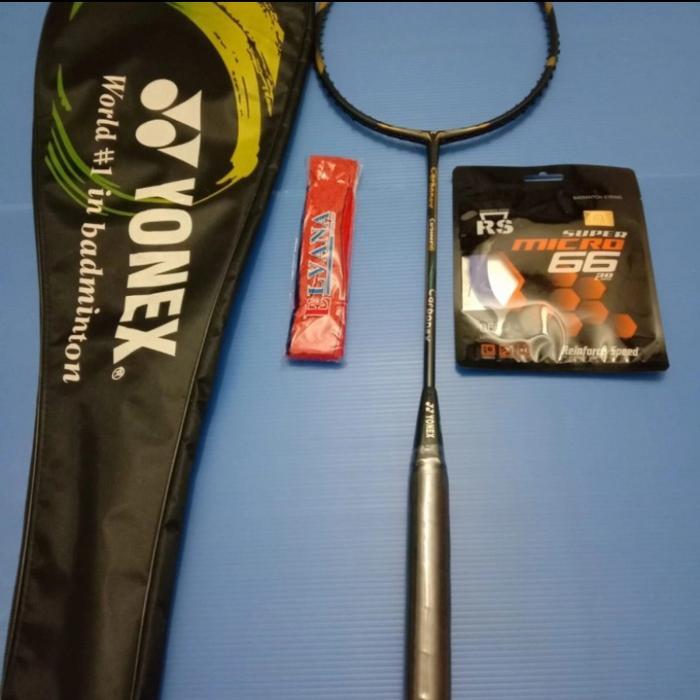 Promo Raket Badminton Carbonex 50 Bonus Tas Dan Grip Terlaris
