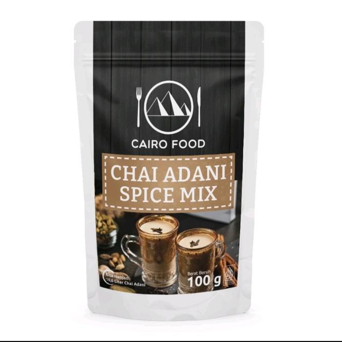 Bubuk Chai Adani 100 Gram Teh Sahi Adni Arab Dengan Jahe Kapulaga Susu Terbaruu